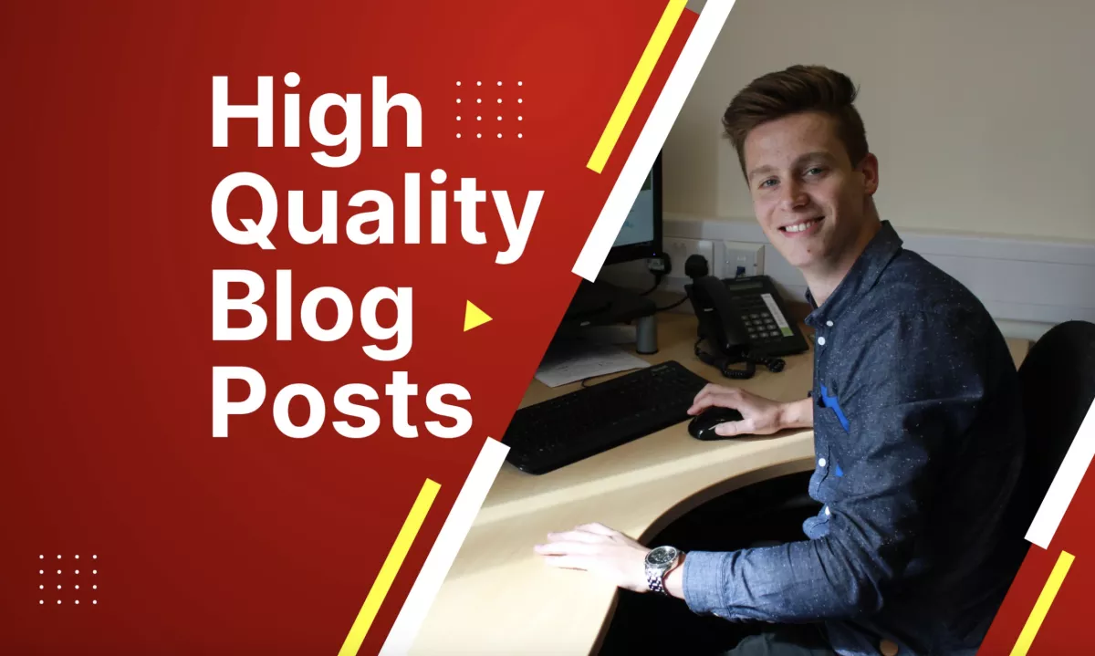 I will write a high quality blog post or article for your website