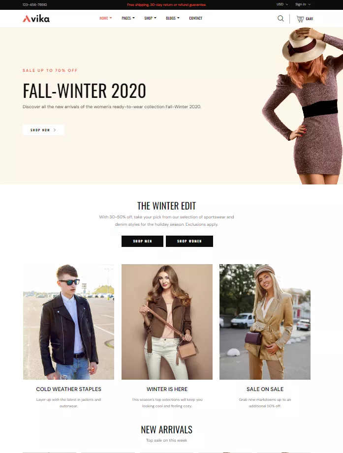 I will create ecommerce website, woocommerce website or webshop