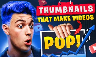 I will design clickbait youtube thumbnail with multiple versions