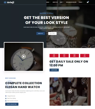 I will create ecommerce website, woocommerce website or webshop